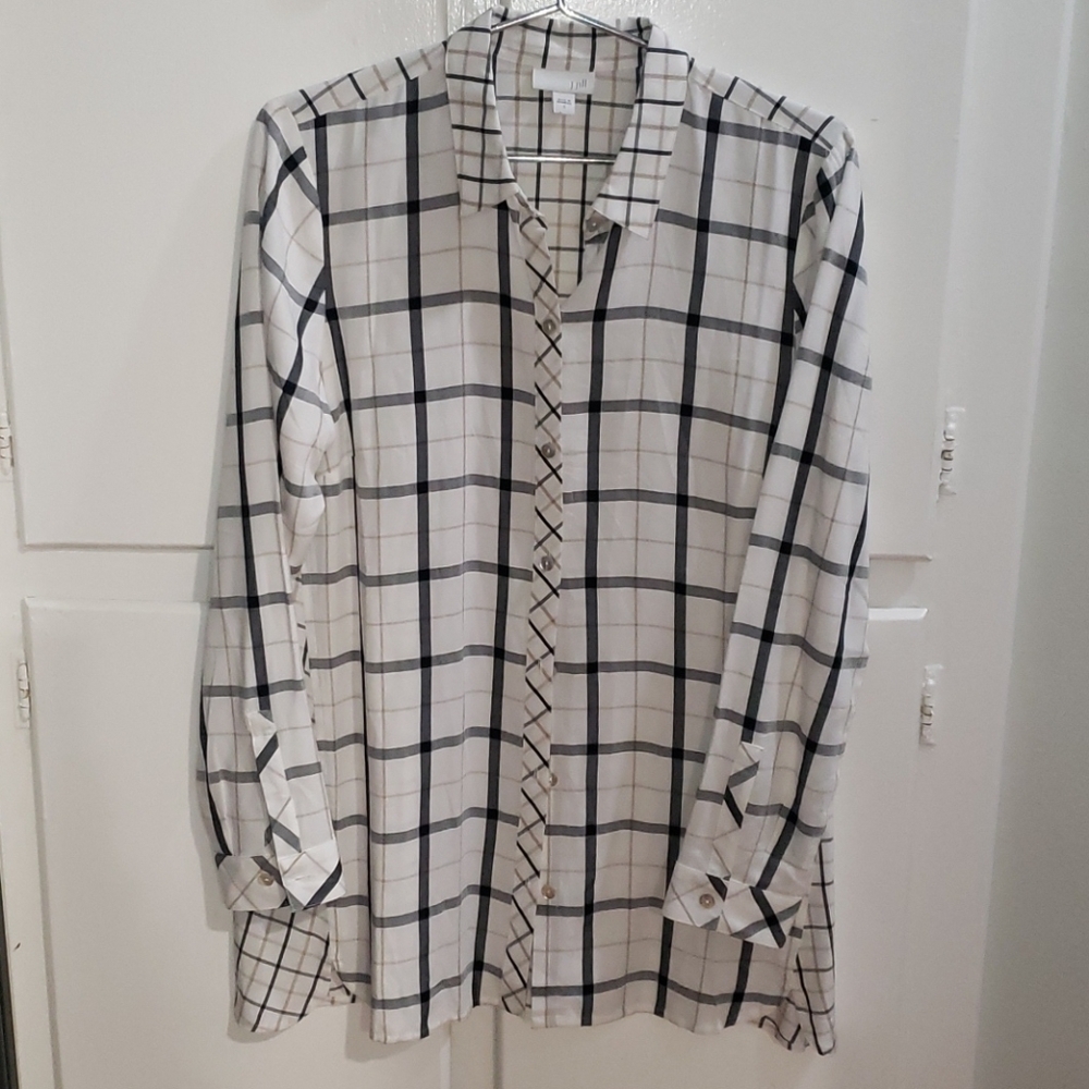 J.jill button down shirt size Small #008